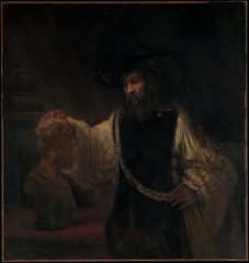 Aristotle Homer by Rembrandt
